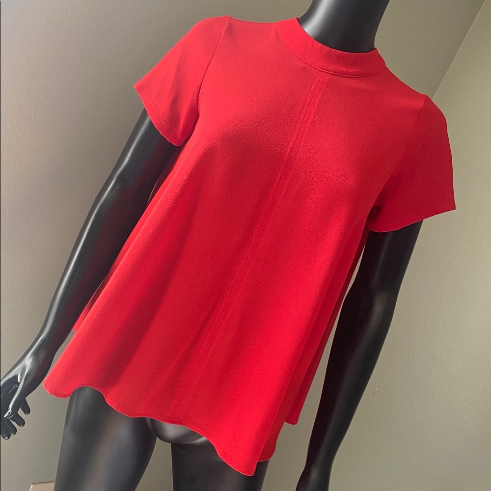 Sienna Sky Vibrant Red Blouse